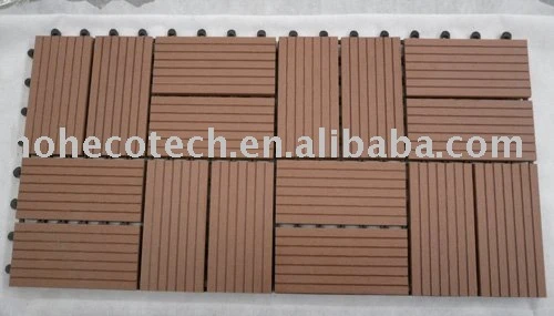 WPC interlocking tiles