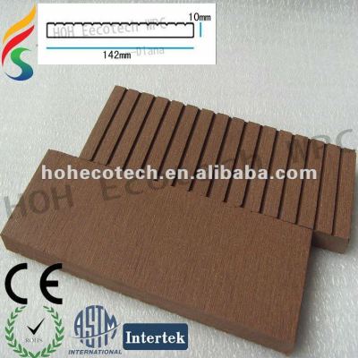 Natural wood feel WPC new fencing material /composite outdoor fence/garden yard edge fence/playground fence