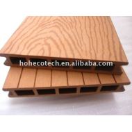 溝を作られ、スタカットに奏されたWPCの屋外のDeckings