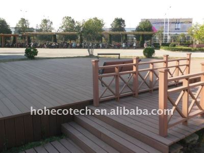 Company ground construction material WPC wood plastic composite decking/flooring decking composite