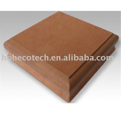 wood plastic composite post hat