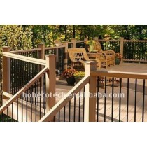 Elegant design low price HOTEL flooring WPC decking wood plastic composite decking/flooring