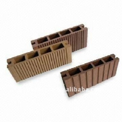 Composite wood timber for outdoor/public decoration WPC Decking /flooring wpc composite wood timber