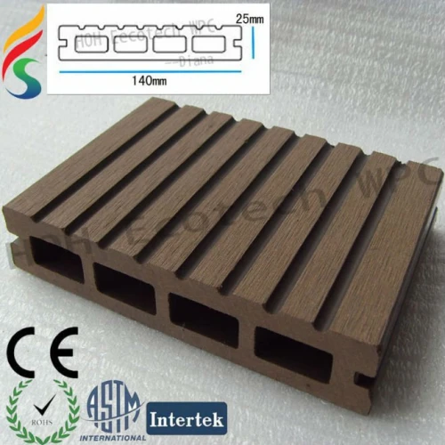 wood plastic composite flooring