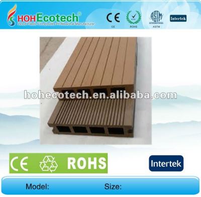 Cedar/copper brown/wood/sandalwood/coffee/grey/dark grey wpc hollow floor board