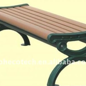 Le Decking embarque pour le banc/le banc composé en plastique en bois/chaises best-seller WPC de chaises