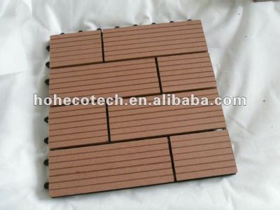 NOT need accessories wpc interlocking decking tiles wpc DIY titles Wood-Plastic Composites flooring BOARD