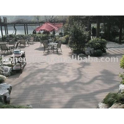 WPC Flooring For Garden using