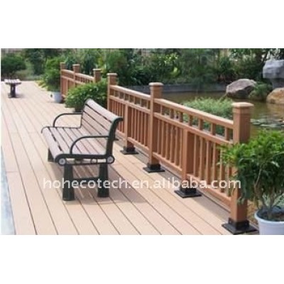 WPC wood plastic composite bench/chairs OUTdoor leisure chairs/bench