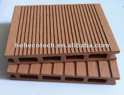 (NEW)wood plastic composite decking hollow type composite floor