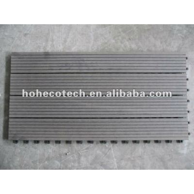 300x600mm 300x300mm wpc interlocking decking tiles wpc DIY decking tiles