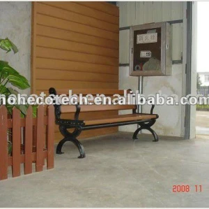 garden decoration furniture wood plastic composite leisure chair