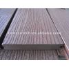 Real wood surface solid WPC decking