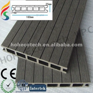 low price wood plastic outdoor flooring
