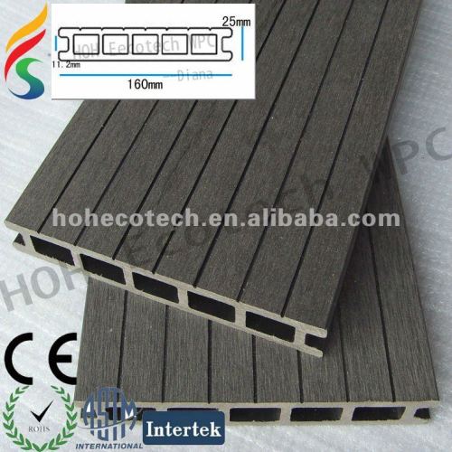 low price wood plastic outdoor flooring