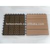 interlock diy tiles internal/external flooring 300x300mm wpc bathroom tile Wood Plastic Composite tile