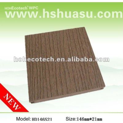 Outdoor solid wood grain WPC decking