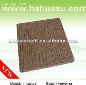 Outdoor solid wood grain WPC decking