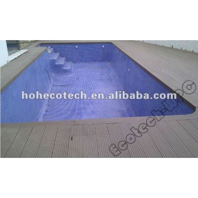 Outdoor waterproof swimming pool decking of building material--wpc