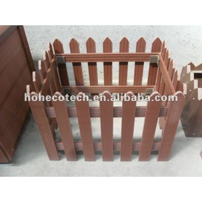 wood plastic composite flower pot