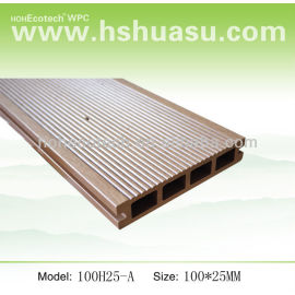 outdoor tongue and groove wpc composite decking (100*25)
