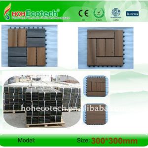 International quality Guarantee Non-Slip, Wear-Resistantsauna board WPC TILES Wood-Plastic Composites DIY tiles