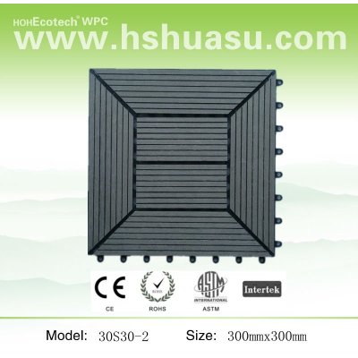 Wood-Plastic Composite WPC Outdoor DIY Tile