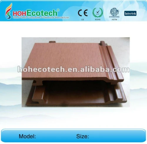 Anti-UV water-proof wpc exterior wall cladding (CE ROHS)