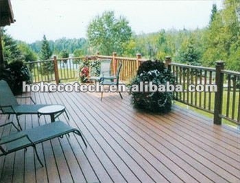 New environmently friendly WPC floor decking floor