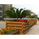 Huasu wpc produtos de lazer, gazebo, wpc vaso de flores
