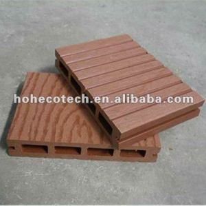 Best seller 140x25mm hollow wpc composite decking /flooring (CE, ROHS, ASTM,ISO9001,ISO14001, Intertek)