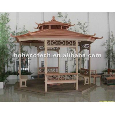 HUASU WPC leisure products, wooden house,wpc flower pot, gazebo
