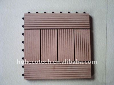 популярное diy настил/доска пола композитов древесины пластик diy плитки деревянный пол