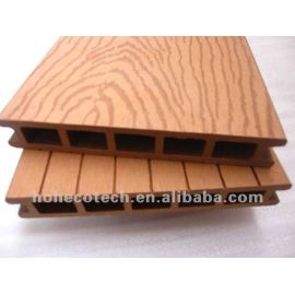 Plastic wood sheet
