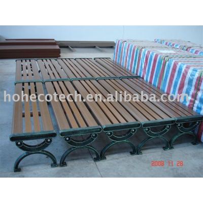 eco-friend anti-UV garden bench (WPC material)