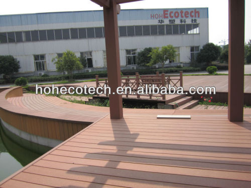 HOH ECOTECH project wpc decking composite decking/flooring board