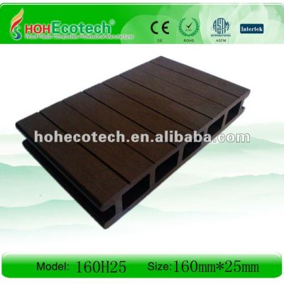 eco-friendly wpc decking floor/flooring laminate/composite decking