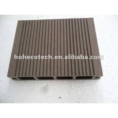 100% recycled wpc outdoor hollow decking (wpc flooring/wpc wall panel/wpc leisure products)