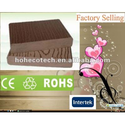 Promotion! Recycled anti-UV water-proof outdoor wpc decking (CE RoHS)