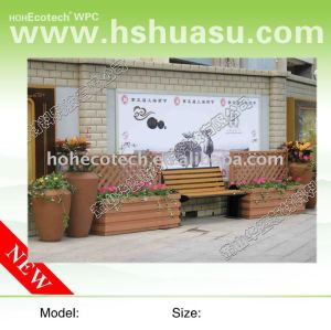 ecotech wpc flower pot, CE,ASTM,ROHS,ISO9001,ISO14001cetified