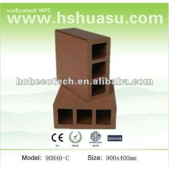 Huasu WPC 90mmx40mm de clôture