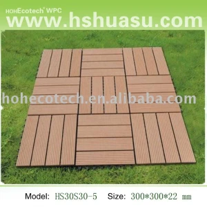 eco-friendly 목제 플라스틱 합성 decking 또는 지면 도와