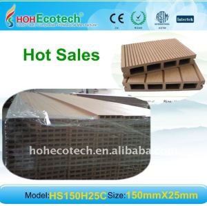 (CE, ROHS, ASTM,ISO9001,ISO14001, Intertek)Wood Plastic Composite Decking WPC DECKING board wpc outdoor flooring