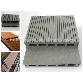 Durable wood and Plastic Composite Flooring/decking(waterproof/Wormproof/Anti-UV/Resistant to rot and mold )