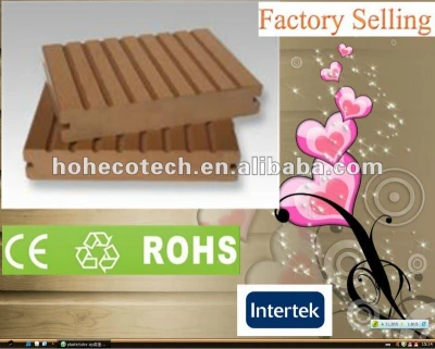 Outdoor furniture, Recycled anti-UV water-proof outdoor wpc decking (CE RoHS)