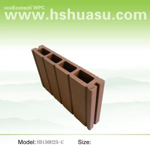 Easy assembling WPC decking