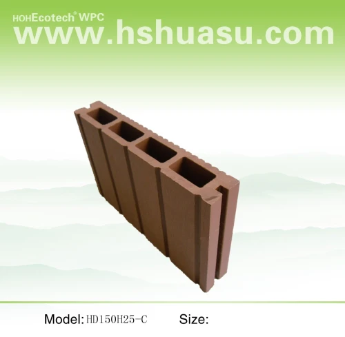 Easy assembling WPC decking