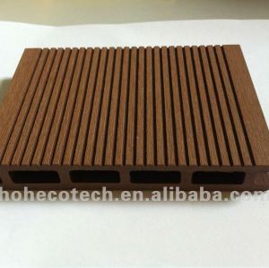 plancher extérieur composé en plastique en bois