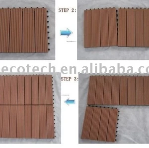 diy wpc assemblare piastrelle di ceramica procedura
