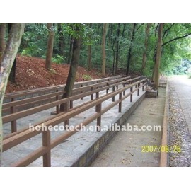 Dimensional stability wpc road railing waterproof wpc Railing wpc fencing /fence wpc deck railing